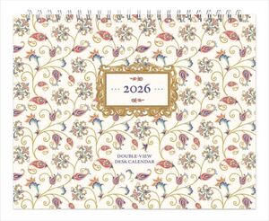 CALENDARIO: TUSCAN DELIGHT 2026 DOUBLE VIEW EASEL