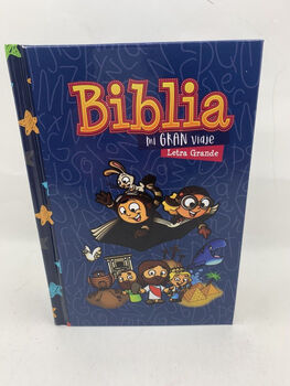 BIBLIA MI GRAN VIAJE -AZUL OSCURO- (LETRA GRANDE/EMPASTADO)