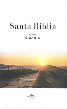 SANTA BIBLIA -CAMINO AL AMANECER- (RUSTICO/LETRA GIGANTE)