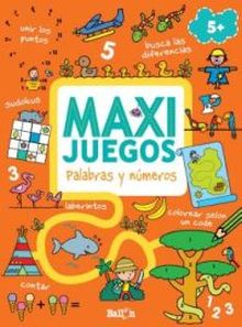 MAXI JUEGOS -PALABRAS Y NUMEROS-         (5+)