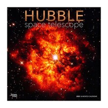 CALENDARIO SQUARE WALL 2025 -HUMBBLE SPACE TELESCOPE- (16 M