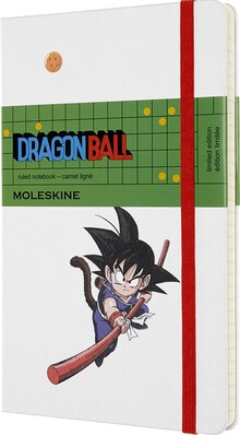 LIBRETA DRAGON BALL GOKU GRANDE BLANCO (HOJA RAYADA/EMPASTADO). MOLESKINE. Papelería. 8053853603760 LIBRETA DRAGON BALL GOKU GRANDE BLANCO (HOJA RAYADA/EMPASTADO). MOLESKINE. Papelería. 8053853603760